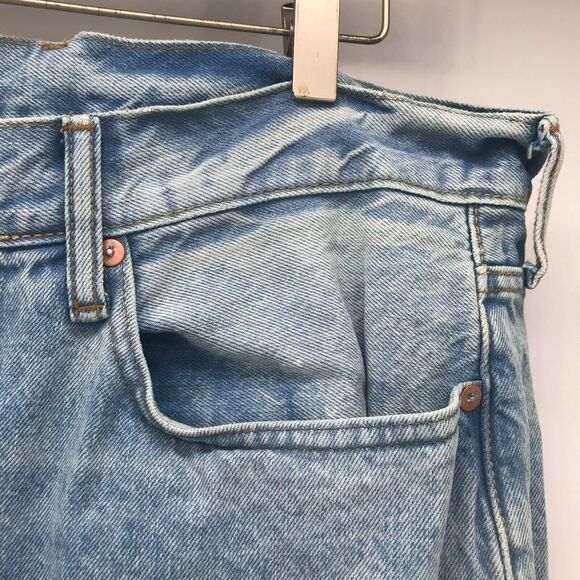 GAP Jeans Mens 38*32 Easy Fit Button Fly Tapered Leg Stone Wash Cotton AS IS - Picture 3 of 12